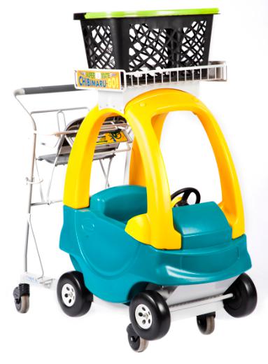 二胎童趣車(chē) 尼龍浸塑表面處理